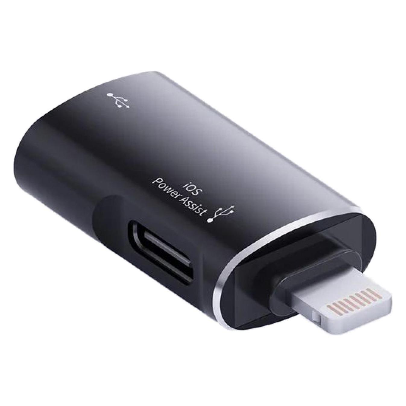 Bild von PowerGuard Photo Camera Drive OTG Adapter (Lightning, USB Typ C, USB 3.0), Mobilgerät Adapter, Schwarz