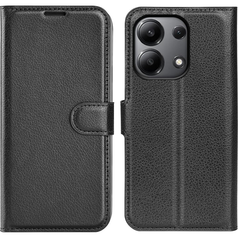 Bild von Screenguard Xiaomi Redmi Note 13 4G Leather Guard Lederhülle (Xiaomi Redmi Note 13 4G), Smartphone Hülle, Schwarz