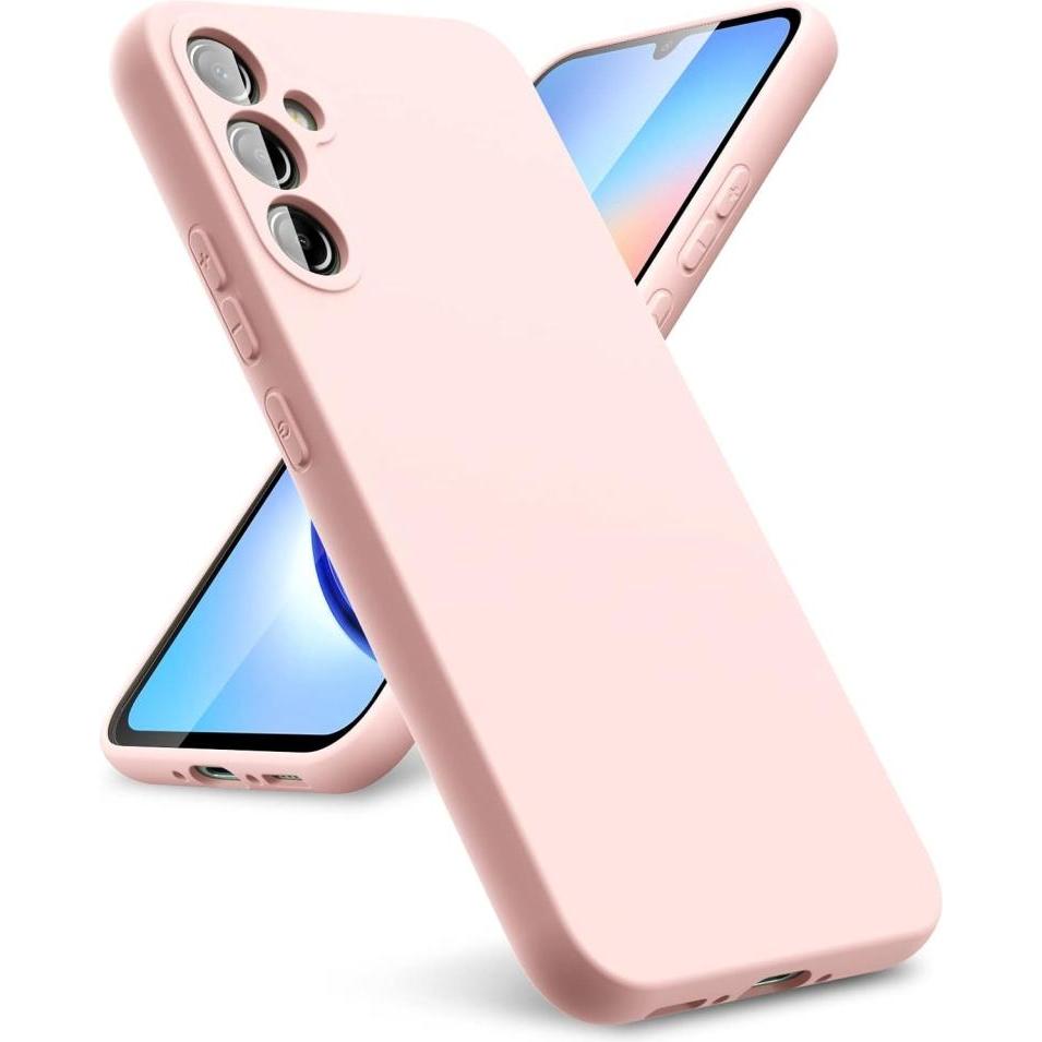 Bild von Screenguard Samsung Galaxy A34 5G Liquid Silicone Case Hülle (Samsung Galaxy A34 5G), Smartphone Hülle, Rosa