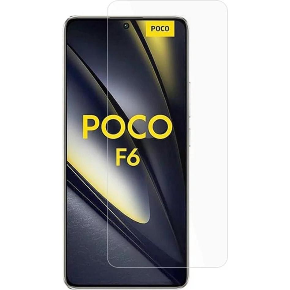 Bild von Screenguard Xiaomi Poco F6 Panzerglas Schutzfolie Case Friendly Design (1 Stück, Xiaomi Poco F6), Smartphone Schutzfolie, Transparent