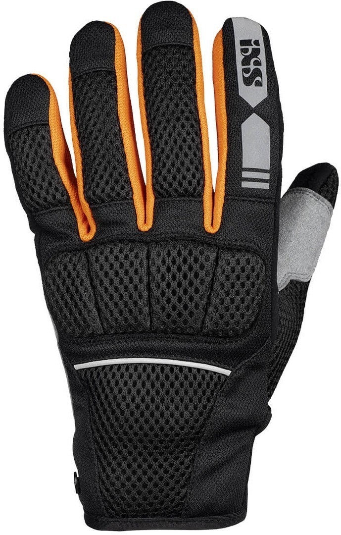 Bild von IXS Urban Samur-Air 1.0 Motorradhandschuhe, schwarz-grau-orange, Größe 3XL für Männer