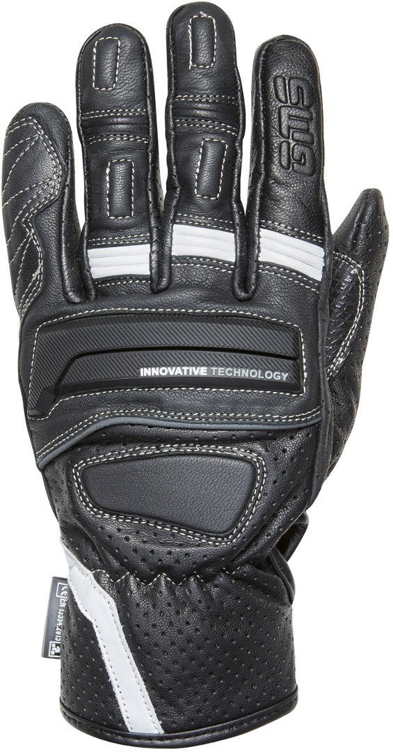 Bild von GMS Navigator Motorradhandschuhe, schwarz-weiss, Größe 2XL für Männer