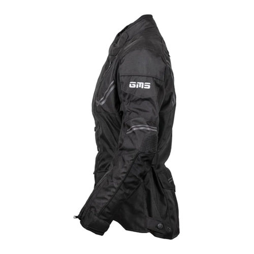 Bild von GMS Taylor Damen Motorrad Textiljacke in Schwarz