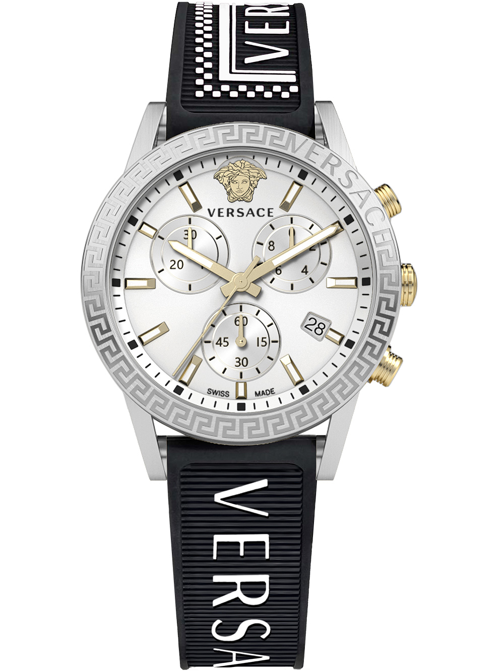 Bild von Versace VEKB00122 Sport Tech Lady Chronograph Damenuhr 40mm 5ATM