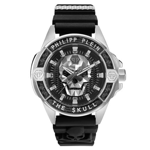 Bild von Philipp Plein PWAAA1622 The $kull Carbon Fiber Herrenuhr 44mm 5ATM