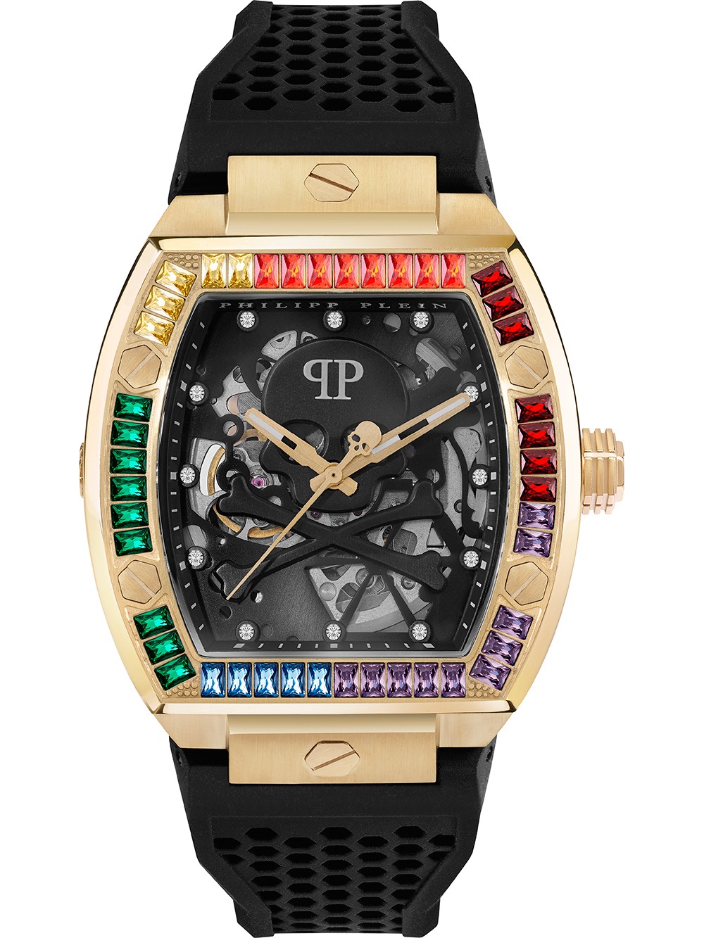 Bild von Philipp Plein PWBAA1623 Herrenuhr The Skeleton Automatik 44mm 5ATM