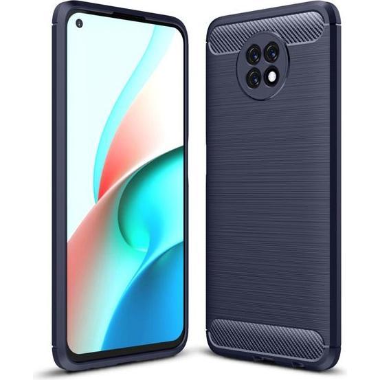 Bild von MU Style Carbon Fiber TPU Softcase Series (Xiaomi Redmi Note 9T 5G, Xiaomi Redmi Note 9 5G), Smartphone Hülle, Blau