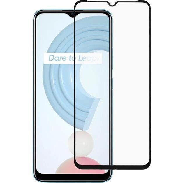 Bild von MU Budget Schutzglas Displayschutz (1 Stück, Realme C21), Smartphone Schutzfolie, Transparent