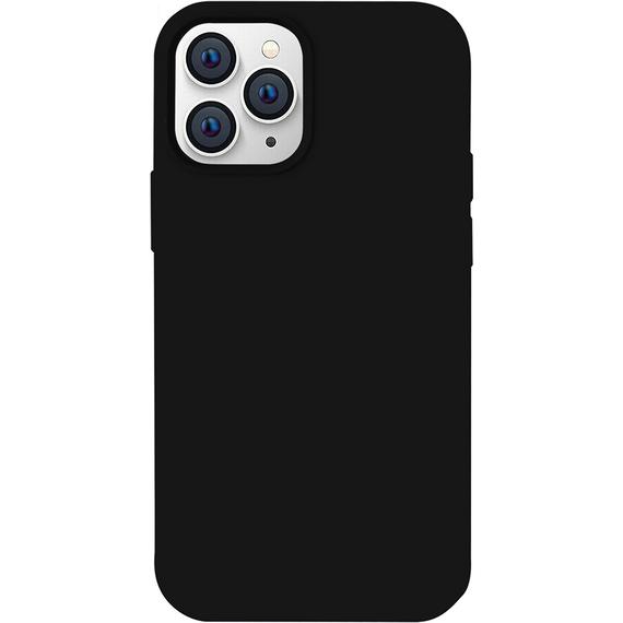 Bild von MU Classic Liquid Silicone Case Series (Apple iPhone 12 Pro Max), Smartphone Hülle, Schwarz