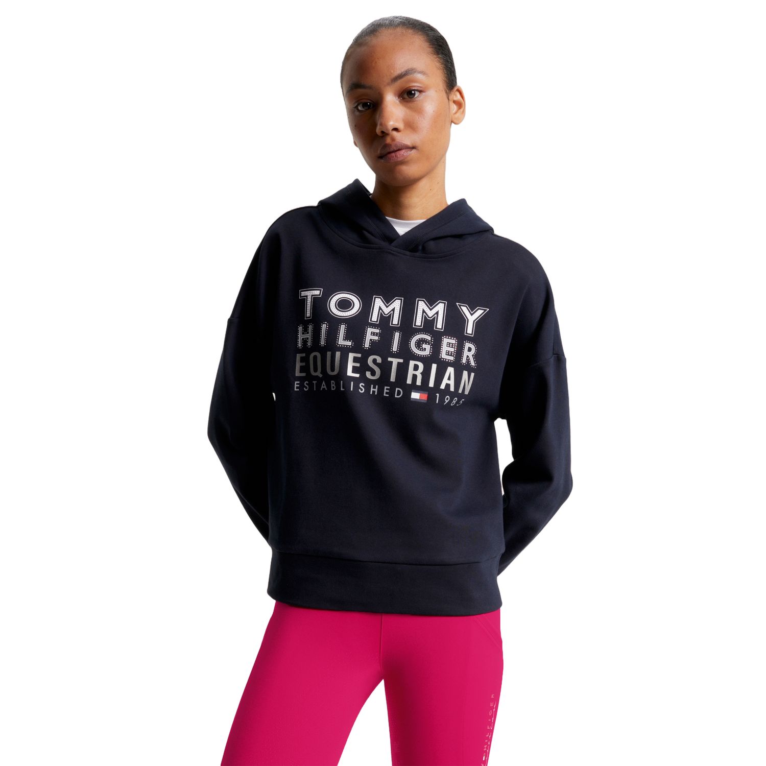 Bild von Tommy Hilfiger Equestrian Paris Oversized Hoodie Damen