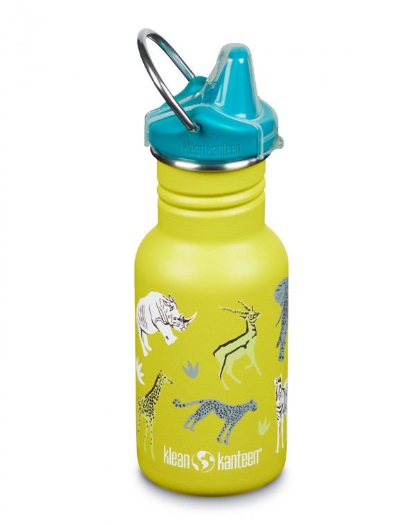 Bild von Klean Kanteen Trinkflasche Kinder Trinkflasche Kid Classic Sippy Cap, Weithals Flasche 355ml