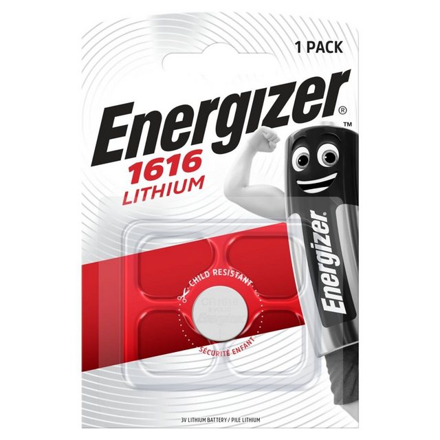 Bild von Energizer Knopfzellen CR1616 3V Lithium in E300843906 1er-Blister E300843906