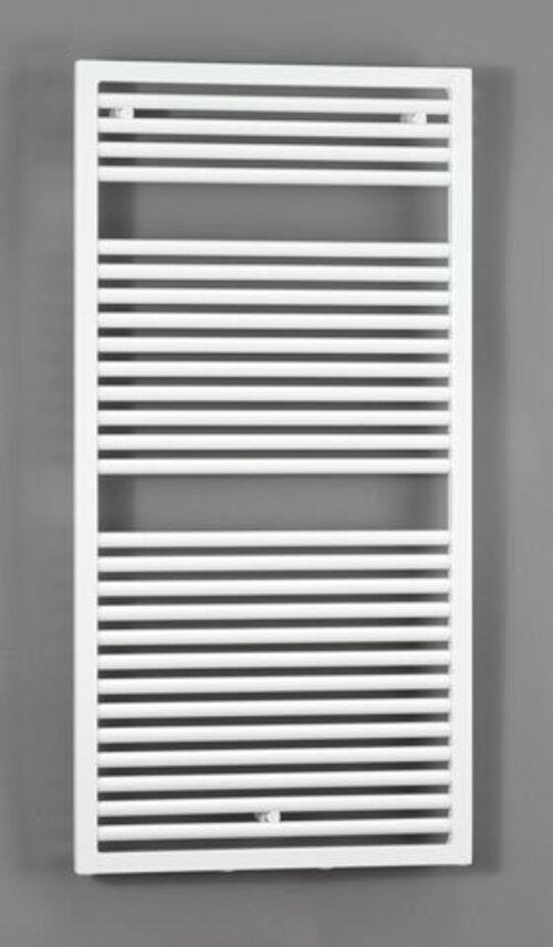 Bild von Zehnder Design Heizkörper Universal doppellagig HUD-120-060 1195x80x600, Badheizkörper: Weiß RAL 9016