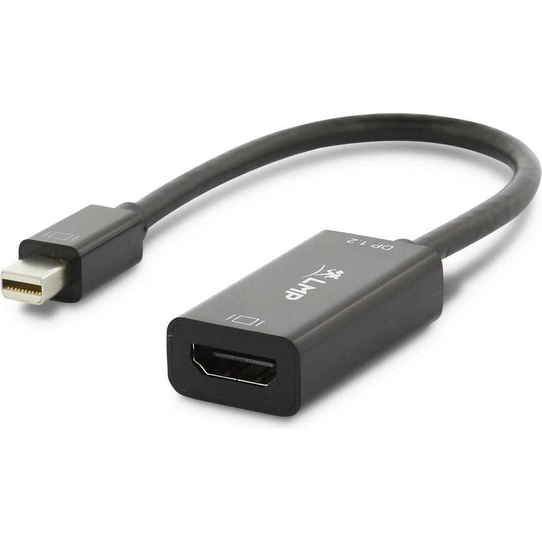 Bild von LMP Mini DP zu (HDMI, 15 cm), Data + Video Adapter, Weiss
