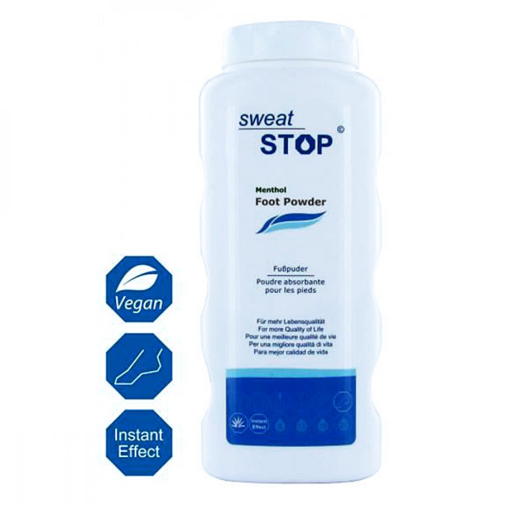 Bild von SWEATSTOP Menthol Fußpuder 100 g