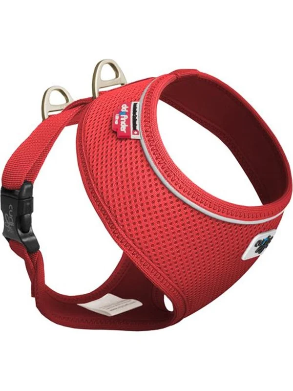 Bild von Curli basic sele Air-Mesh rød S (S, Hund), Halsband + Leine