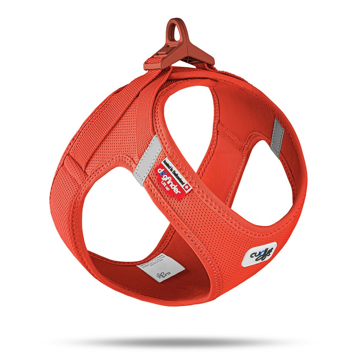 Bild von curli Clasp AirMesh Geschirr sun orange Hundegeschirr Größe 3XS