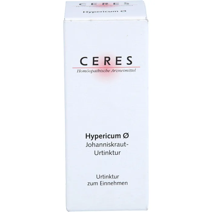 Bild von Ceres Hypericum Urtinktur - Registriertes homöopathisches Arzneimittel