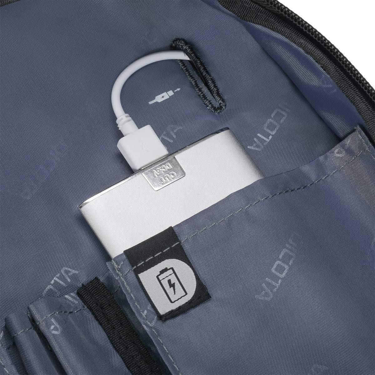 Bild von DICOTA Eco Top Traveller SELECT – verschließbare Laptop-Tasche aus recycelten Materialien, für Laptops mit der Größe 12-14.1 Zoll, schwarz