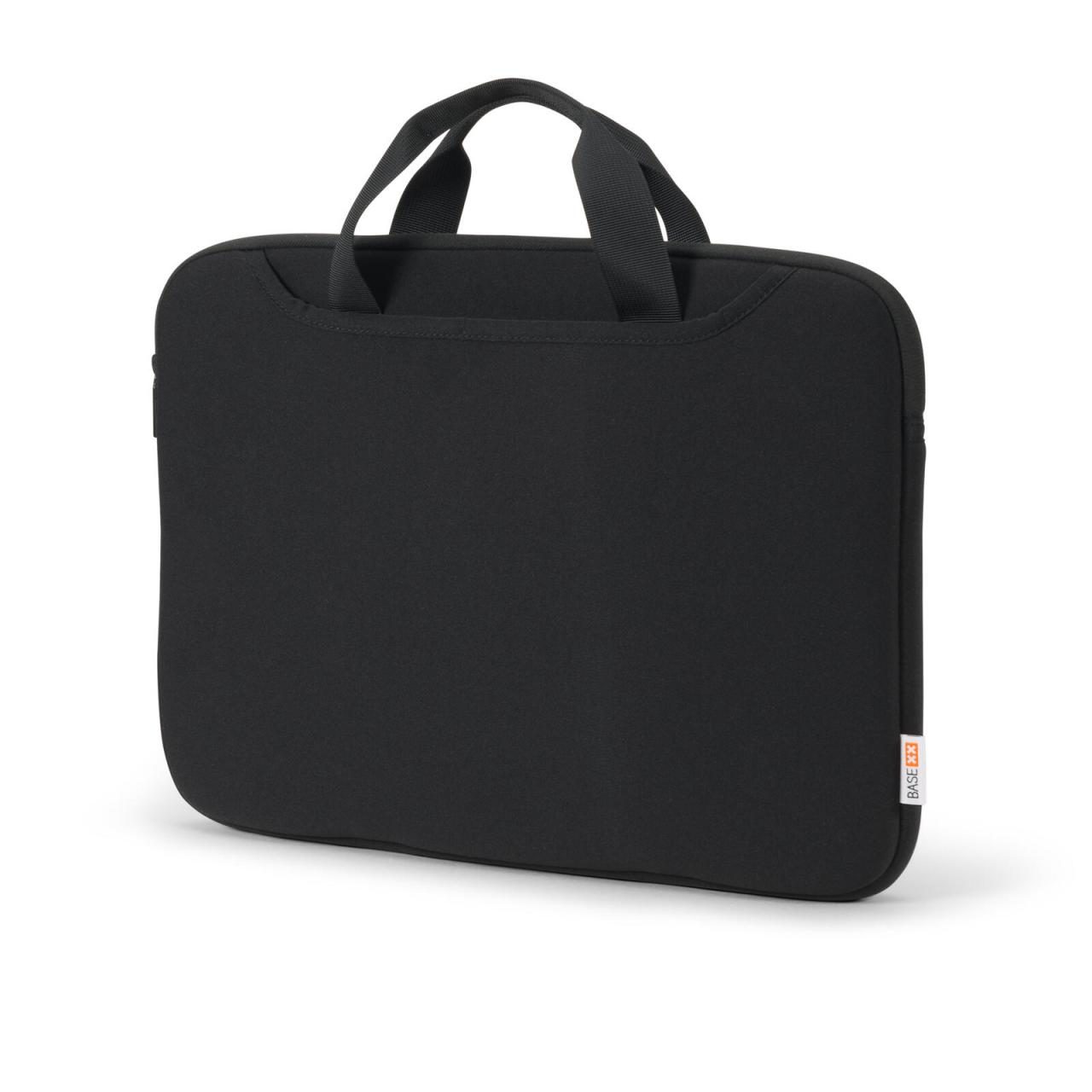 Bild von base xx Laptop Sleeve Plus 15-15.6" – Wasserabweisende Notebookhülle aus robustem PU-Schaum für hochwertigen Schutz, schwarz