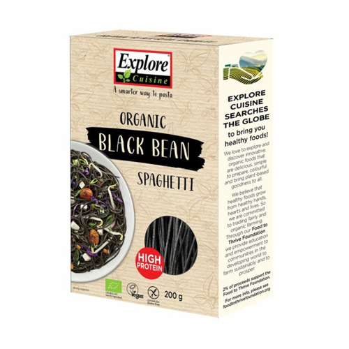 Bild von 3 x Spaghetti schwarze Bohnen bio (3x200g)