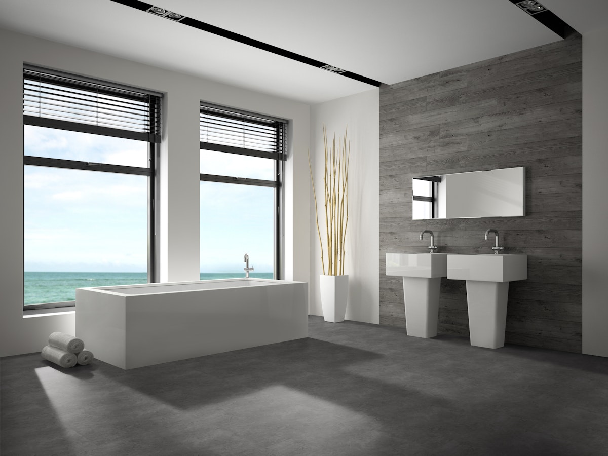 Bild von SLY Square Calabria Klick-Designboden Fliesenoptik