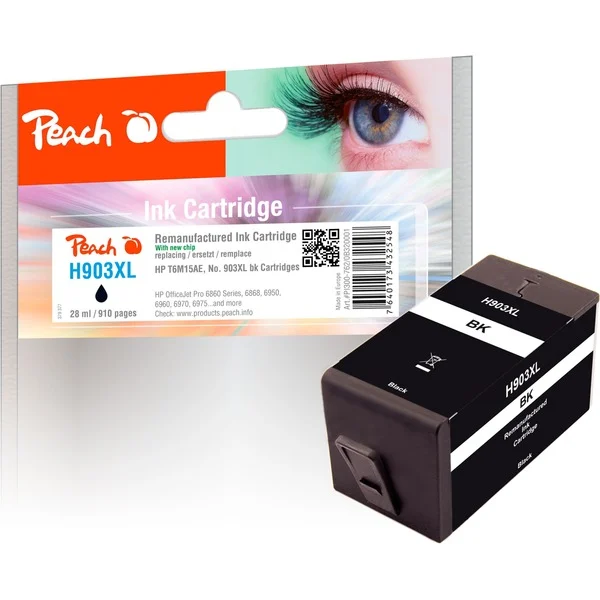 Bild von Peach, Druckerpatrone, T6m15ae, 903xl (BK)