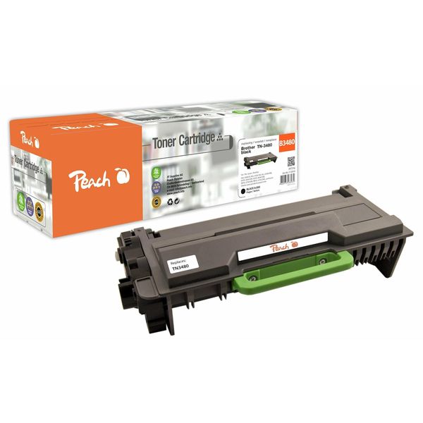 Bild von Peach B3480 Toner XL bk ersetzt Brother TN-3480 für z.B. Brother DCPL 5500 DN, Brother DCPL 6600 DW, Brother HLL 5000 D, Brother HLL 5100 DN (wiederaufbereitet)