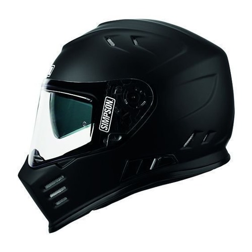 Bild von Simpson Helm Venom Matt Black (MS)