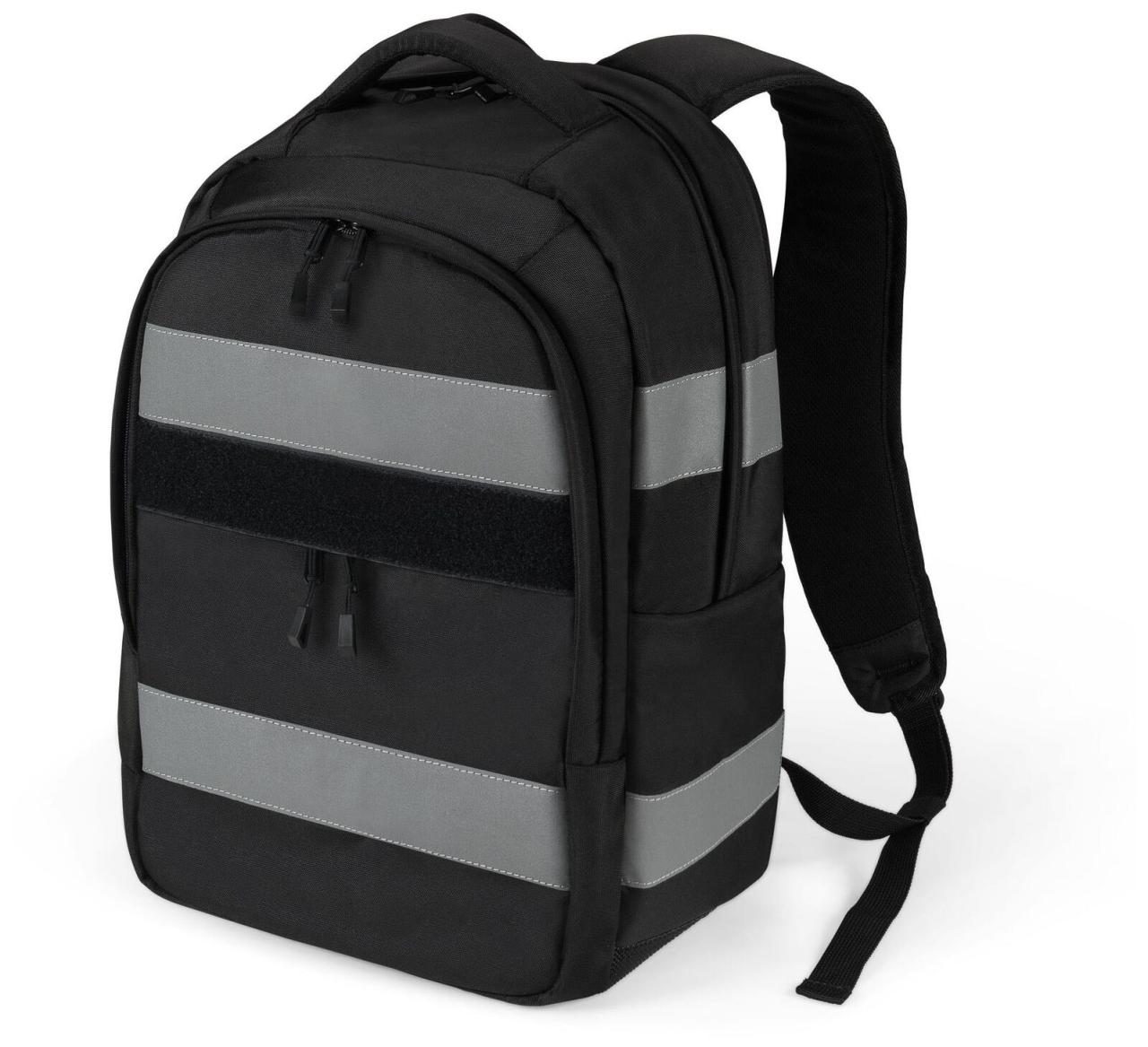 Bild von DICOTA Reflective - Rucksack - 600D RPET, premium thermoplastic polyurethane (TPU) - Schwarz