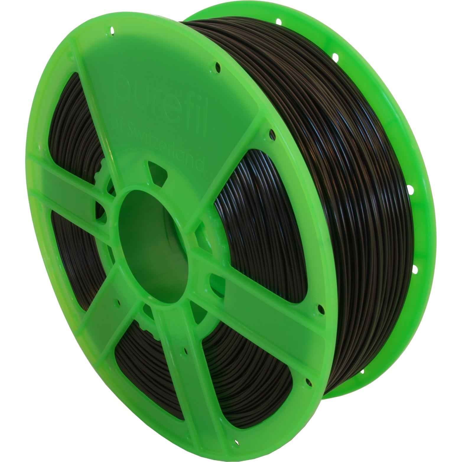 Bild von Purefil Filament (TPC, 1.75 mm, 1000 g, Schwarz), 3D Filament, Schwarz