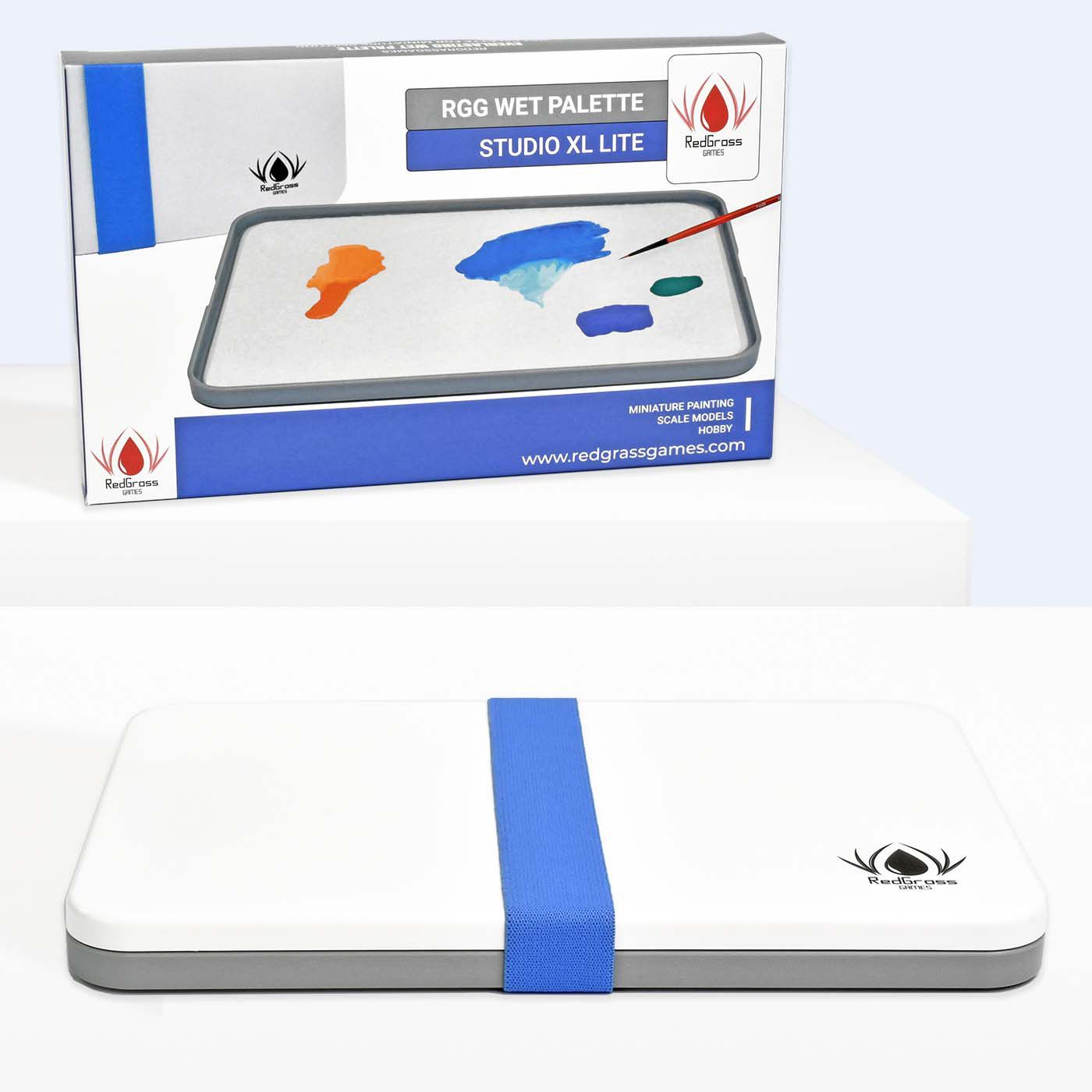 Bild von RedgrassGames Everlasting Wet Palette Studio XL Lite Bundle Nasspalette