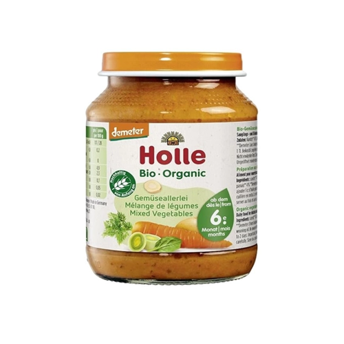 Bild von Holle Bio-Gemüseallerlei, ab 6. Monat, Beikost, 190 g