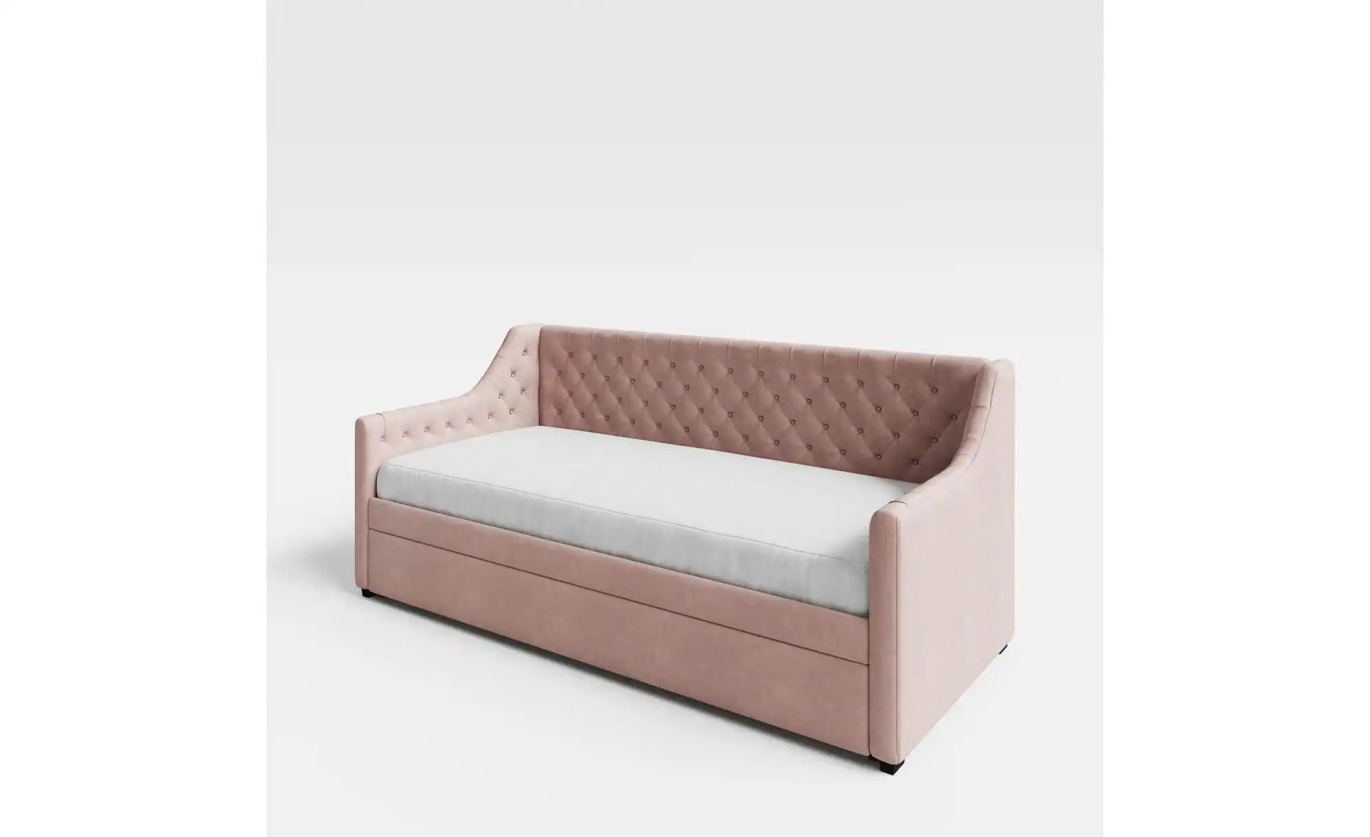 Bild von Sofabett  Hayle ¦ rosa/pink ¦ Maße (cm): B: 110 H: 96,5 Betten > Gästebetten - Höffner