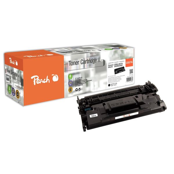 Bild von Peach HP 057 bk Toner bk ersetzt Canon CRG-057 bk, 3009C002 für z.B. Canon iSENSYS LBP -220, Canon iSENSYS LBP -223 dw, Canon iSENSYS LBP -226 dw (wiederaufbereitet)