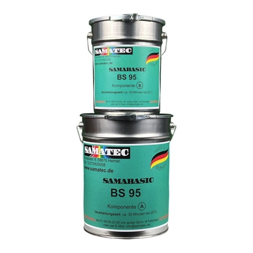 Bild von Samatec 2K Epoxidharz Bodenbeschichtung Verkehrsgelb