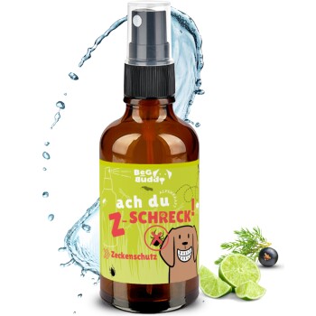 Bild von BeG Buddy Zeckenmittel Hund, Zeckenschutz Katzen, Zecke Hund, Zeckenabwehr auf pflanzlicher Basis 100ml