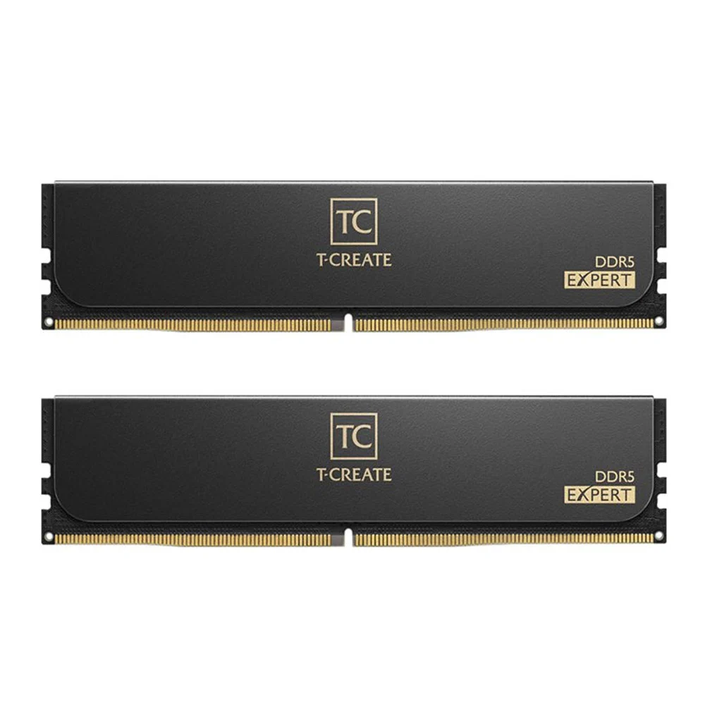 Bild von T-CREATE EXPERT - DDR5 - Kit - 32 GB: 2 x 16 GB - DIMM 288-PIN - 7200 MHz / PC5-57600 - CL34 - 1.4 V - on-die ECC - Schwarz (CTCED532G7200HC34ADC01)