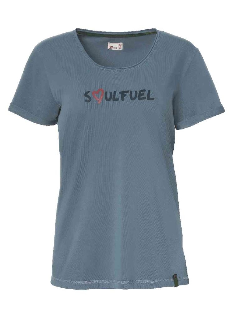 Bild von BMW Motorrad T-Shirt Soulfuel für Damen in Blau