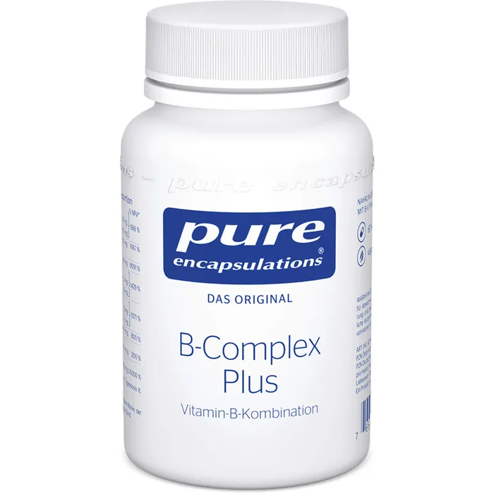 Bild von Pure Encapsulations - B-Complex Plus - Aktivierte B-Vitamine mit Metafolin für eine verbesserte Aufnahme - 60 vegane Kapseln