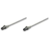 Bild von 2.00m Intellinet Cat. 6 Patchkabel U/UTP RJ45 Stecker auf RJ45 Stecker Grau