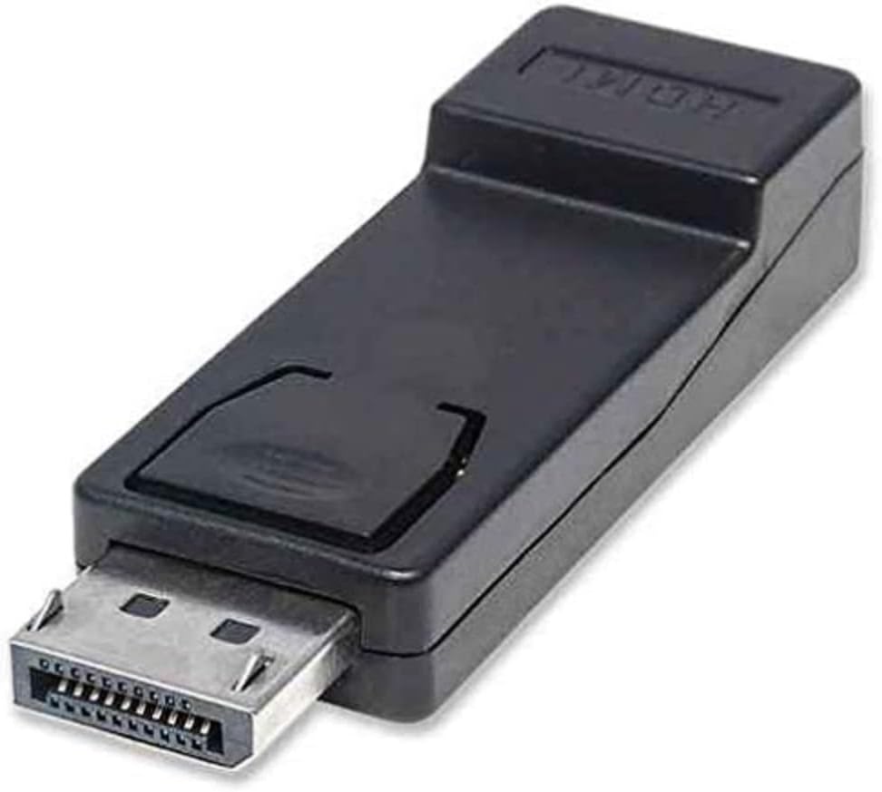 Bild von Manhattan 353465 HDMI Adapter [1x HDMI-Buchse - 1x HDMI-Buchse] Schwarz vergoldete Steckkontakte