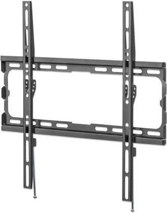 Bild von MANHATTAN Ultraflache TV-Wandhalterung, starr Für Bildschirme von 32 bis 70 und bis zu 45 kg, extraflache Bauform (Ultra Slim), schwarz (462396)