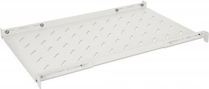 Bild von Intellinet - Rack - Regal - 48,30cm (19) variable rails, fixed mounting - Grau, RAL 7035 - 1U - 48,3 cm (19) (714136)