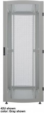 Bild von Intellinet 19 Zoll Serverschrank Premium Line 36 HE 1767x800x1000mm HxBxT Flatpack Traglast 2000kg, schwarz