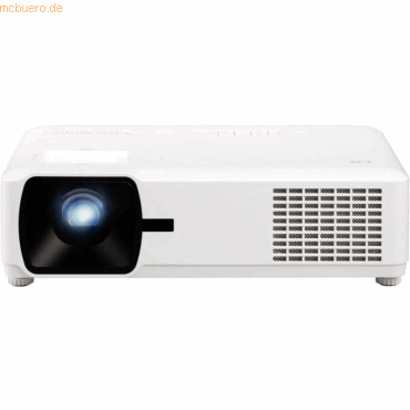 Bild von Viewsonic LS610WH Beamer WXGA 3000000:1 contrast LED light source TR1.37-1.64 1.2x zoom HDMI x2 10W (WXGA, 4000 lm, 1.37 - 1.64:1), Beamer, Weiss