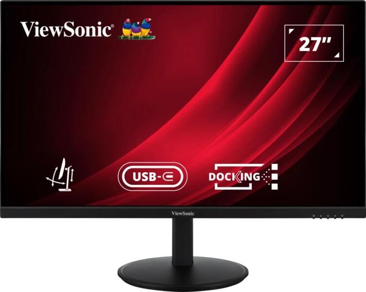 Bild von Viewsonic 68,6cm VG2709U-2K 16:9 HDMI/DP/USBC 100Hz QHD TFT-Monitor (2560 x 1440 px, Quad HD, 4 ms Reaktionszeit, 100 Hz, IPS, Lautsprecher, HDCP, HDR, Kopfhörerbuchse, Pivot, Höhenverstellbar)