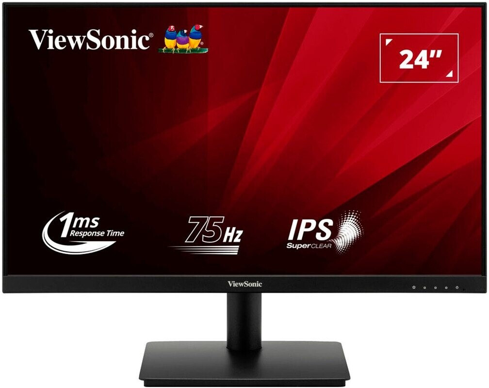 Bild von Viewsonic VS19971(VA240-H-2) LED-Monitor (61 cm/24 ", 1920 x 1080 px, Full HD, 1 ms Reaktionszeit, 75 Hz, SuperClear® IPS)