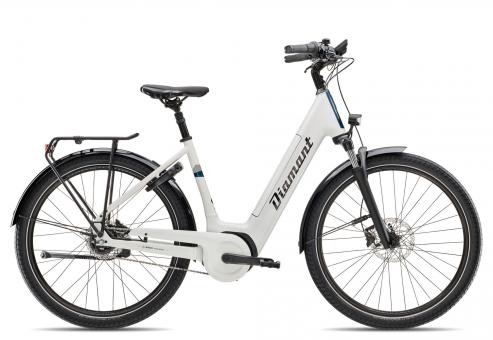 Bild von Diamant Beryll 545 Wave 2025 | weiss | XS | E-Cityräder