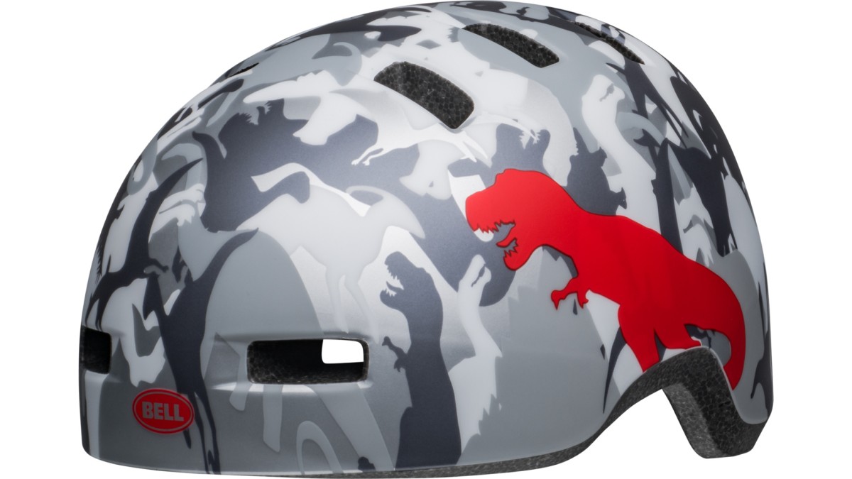 Bild von Bell Lil Ripper Toddler Kinder Fahrrad Helm Gr.45-52cm camosaurus grau 2024